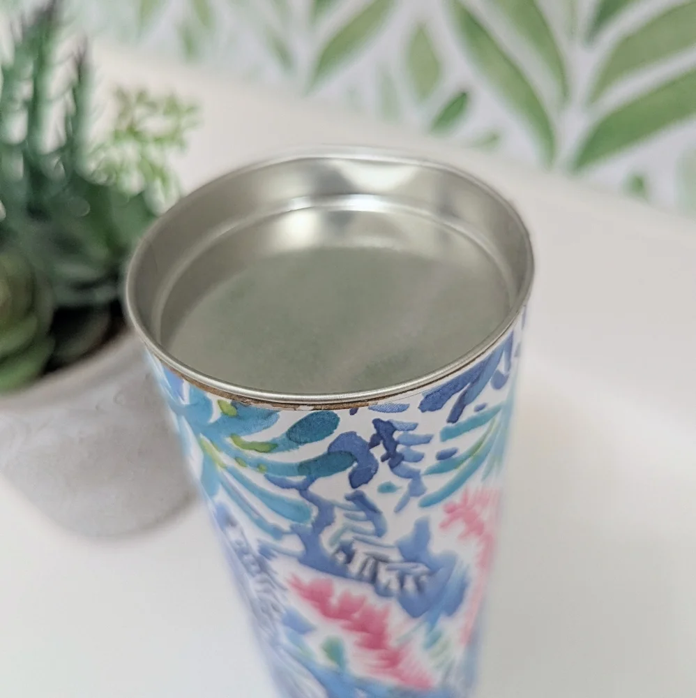 Handmade Lilly Pulitzer Let's Jet Pencil Canister